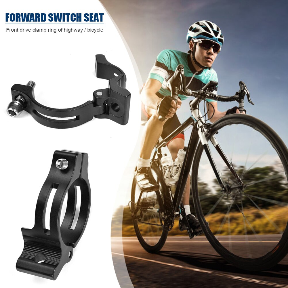 Aluminium Legierung 34,9mm/31,8mm Fahrrad Umwerfer Clip Ring Adapter MTB Berg Fahrrad Schalter Klemme Konverter Zubehör