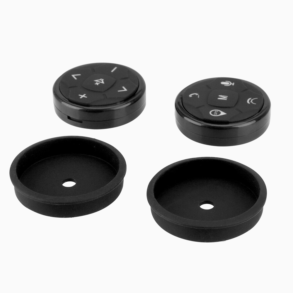 Control remoto Universal para coche, accesorios para coche, música, navegación GPS, botones de Control remoto, 10 teclas, controlador de volante para coche inalámbrico
