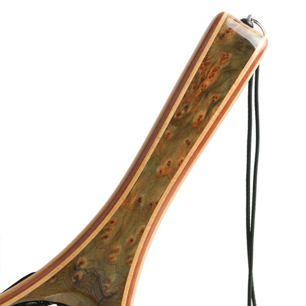 Small Mesh Nylon Weaving Fishing Net Fly Fishing Landing Net Trout Catch and Release Net With Curve Wood Handle Tenkara Nets: FL-18 green