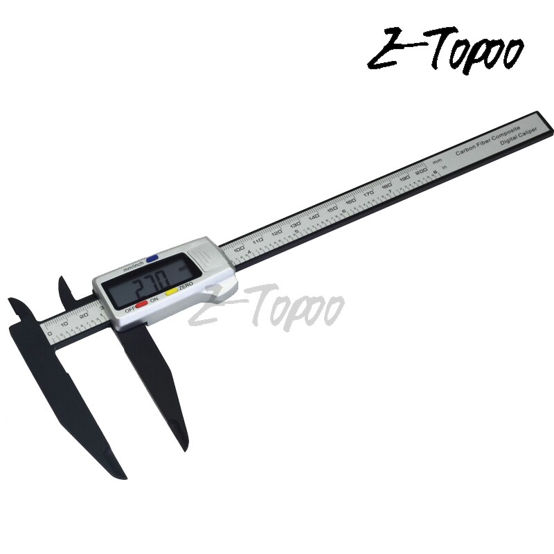 150mm 200mm 300mm 0.1mm Digital Electronic Vernier Caliper Jaw Long Plastic Digital Caliper Micromete DIY Measuring Tools
