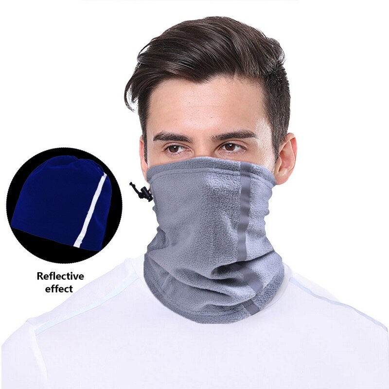 esquí hombres mujeres Bandana de invierno senderismo tapa la cara de esquí Snowboard cuello polaina de ciclismo bicicleta de la bufanda del tubo de senderismo: light gray 3