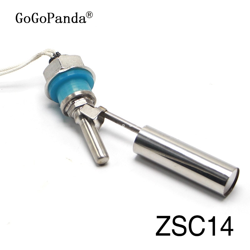 Capteur de niveau d'eau de réservoir latéral, livraison gratuite, interrupteur à flotteur en acier inoxydable liquide zsc 12 100v/220v general zsc 11- zsc 19