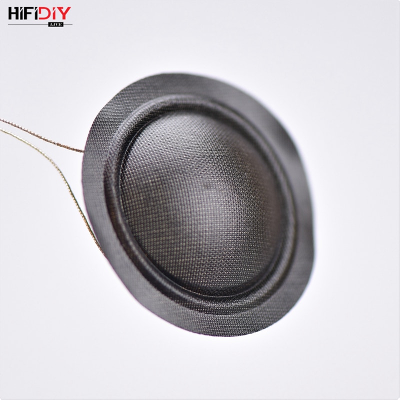 Hifidiy live 1 zoll 25.4mm 25.5mm hochtöner schwingspule schwarze seidenmembran höhenlautsprecher reparaturzubehör diy-teile 6 ohm 15w