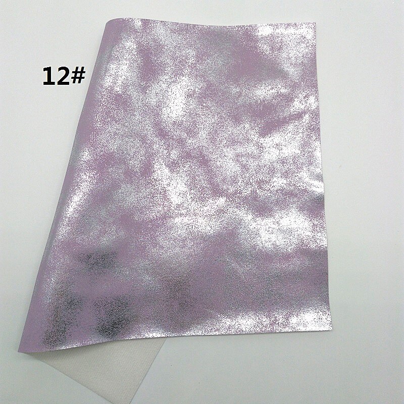 1pc 21 x 29cm syntetisk læder, cuero sintetico metallisk læder til fremstilling af sløjfertilbehør leosyntheticodiy  t165: 12