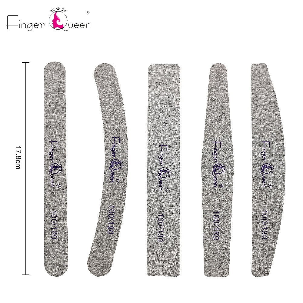 5 Kinds of Shapes Nail Art Nail File Sanding Buffer Files Salon Manicure Tool Salon Manicure Use Tool FA002