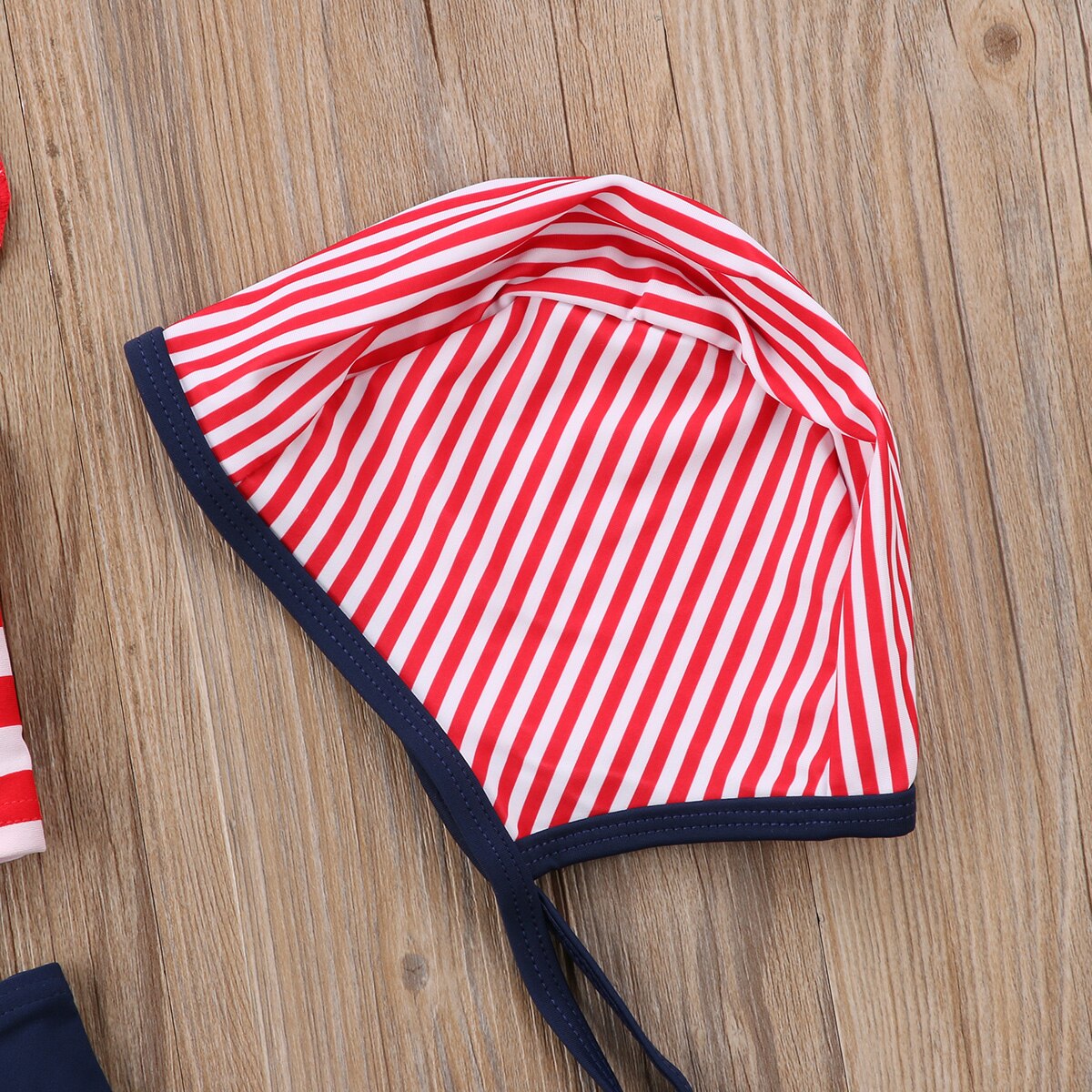4 stk baby kid jenter badedrakt liten jente rørt bade badedrakt bikini sett badetøy+lue sommer