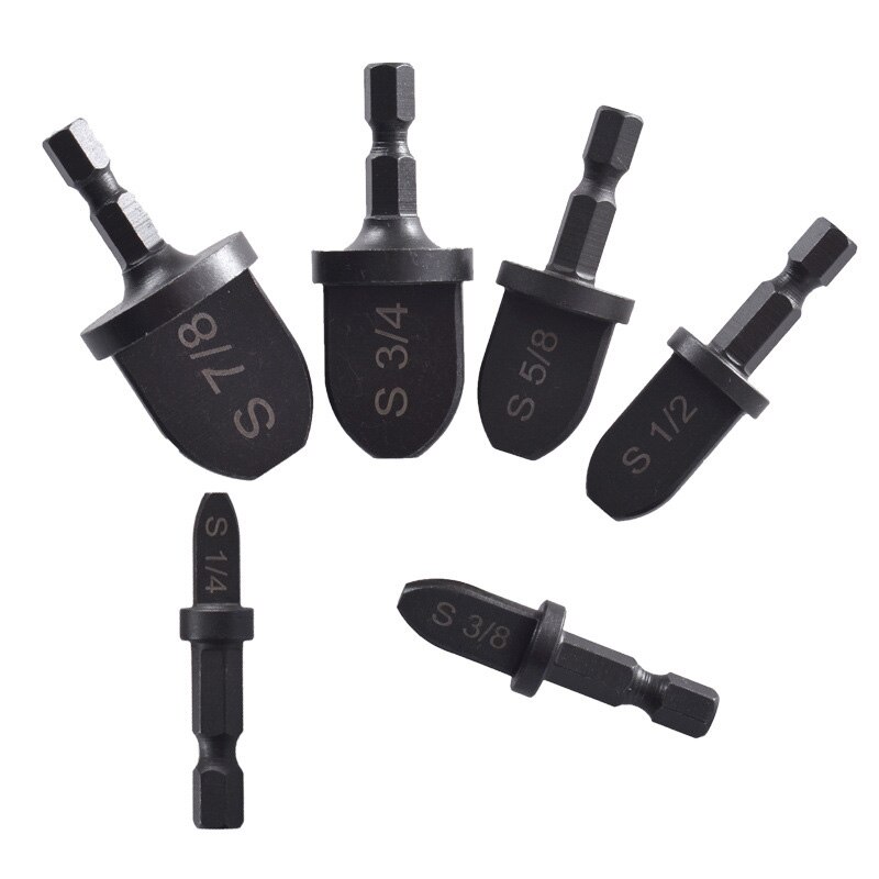 Hex Shank Imperial Tube Pipe Expander Support for Air Conditioner Conditioning Swaging Rotary Tool Set 7/8 3/4 5/8 1/2 3/8 1/4