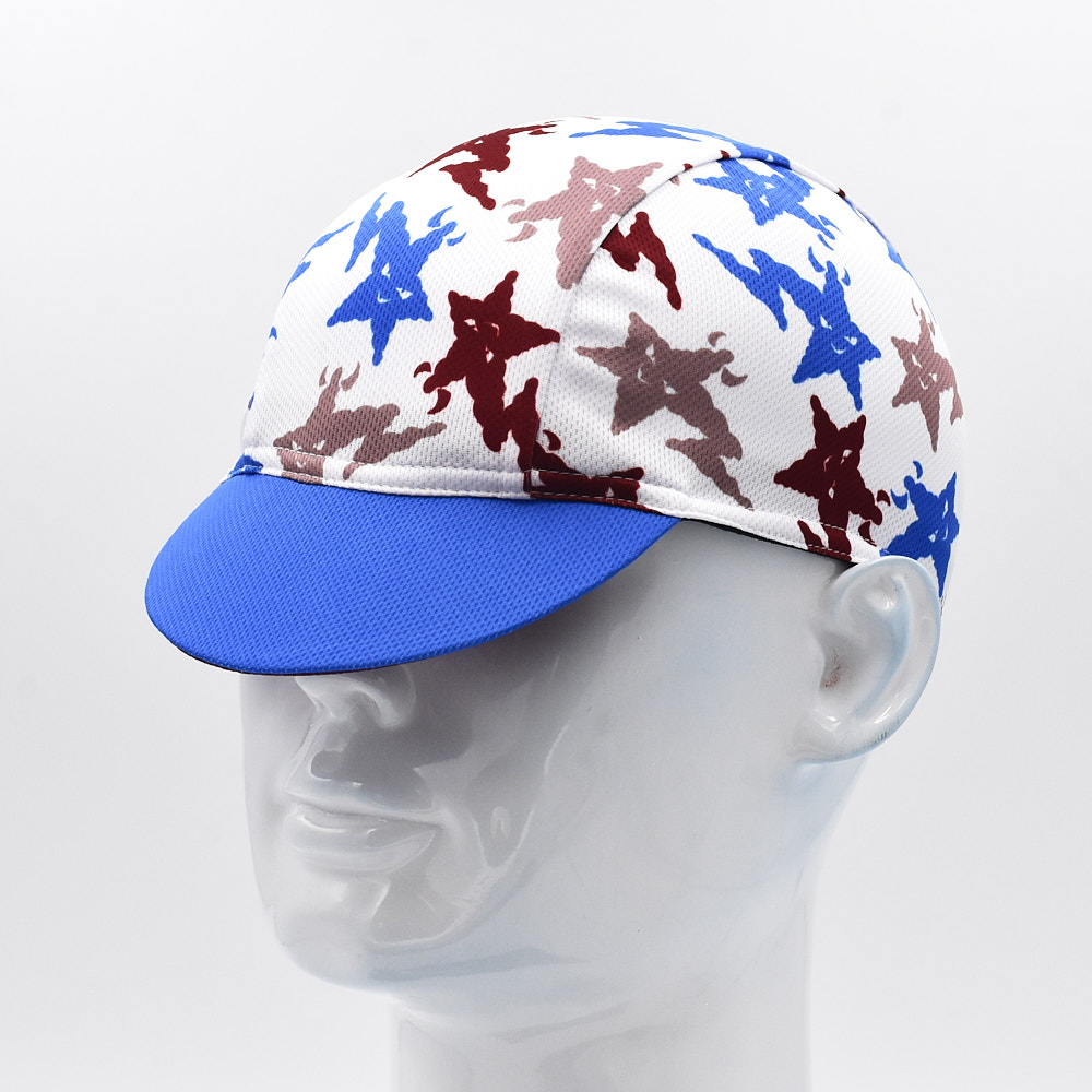 Retro Classic Print Fietspetten Zomer Herenfiets Buiten Ademend Snel Droog Rijhoeden