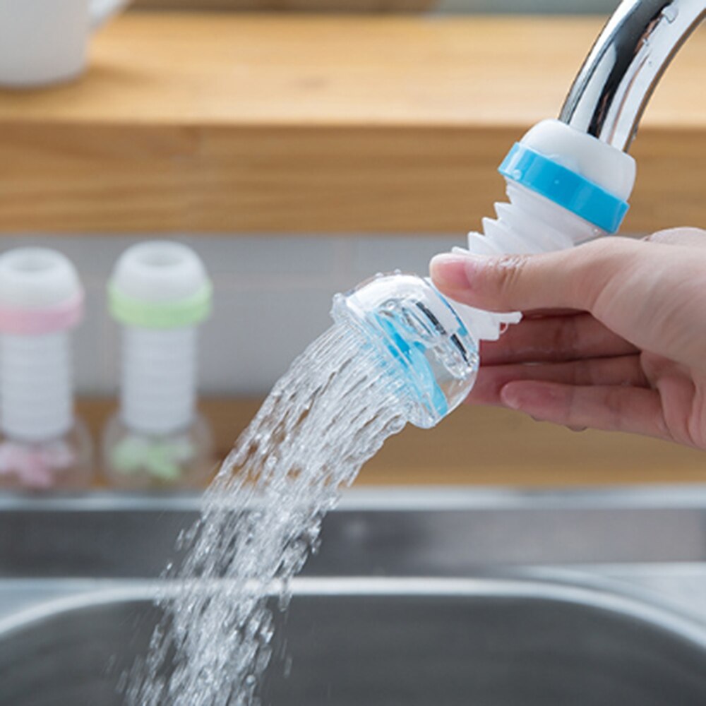 Keukenkraan superhandige verlengstuk waterbesparende sproeikop kraanaansluiting 360 graden douche accessoires verstelbaar