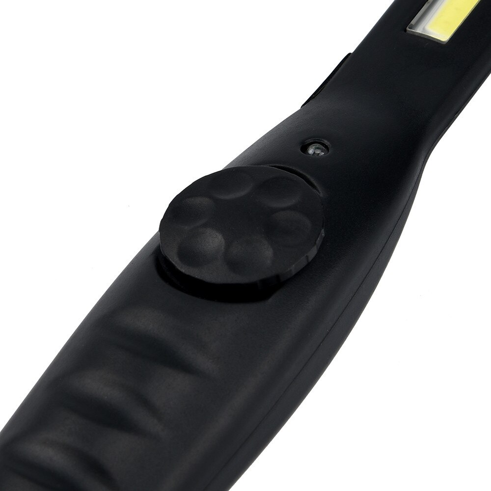 Linterna giratoria con imán para tienda de trabajo, luz Cob de 410 lúmenes, recargable, mecánica, delgada, Led, n. ° 25