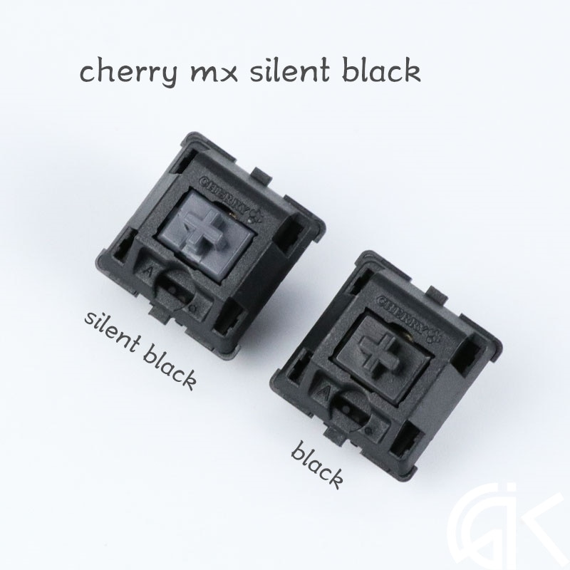 1pc original Cherry MX silent switch mechanical keyboard MX silent black switch compatible with two feet Lamp