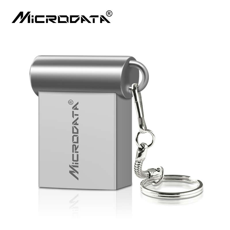 Super mini kleine Metalen usb flash drive Real 64gb 16gb 32gb pen drive Metalen 4gb 8gb usb flash memory stick usb stick pen drive