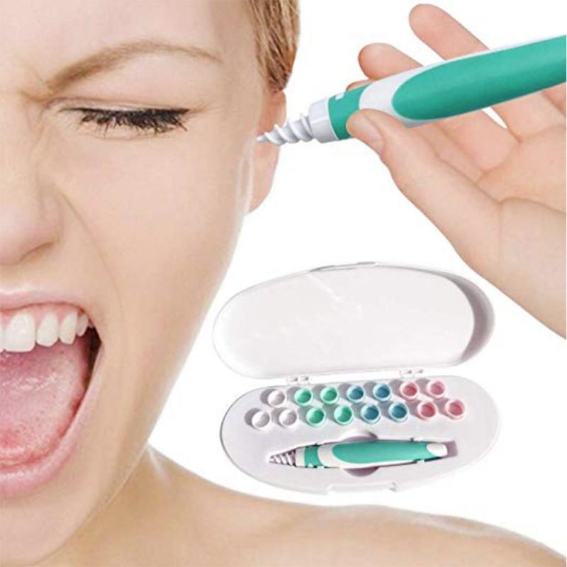 Ear Cleaner Ear Wizard Wax Removal Spiral Soft Swab Pick Tool Set Magic Ear Wax Removal Cleaner Cleaning Pick Remover