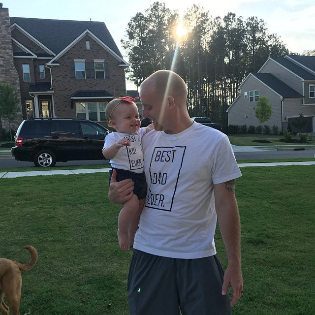 Papa und Mich Passenden Hemden Beste Vati Immer Beste Kind Immer Passenden Familie T-Hemden Vater der Schild Papa Sohn tochter Outfit einstellen