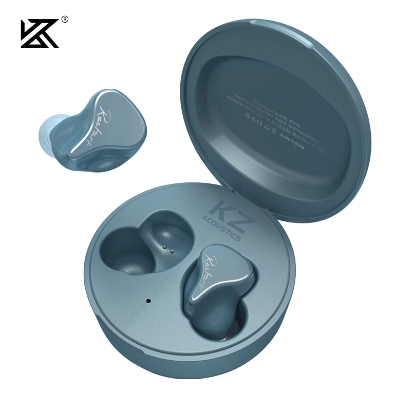 Kz Sks 1BA 1DD Tws Bluetooth 5.2 Koptelefoon Hifi Game Oordopjes Touch Control Noise Cancelling Sport Draadloze Headset Kz Z1 s2 S1