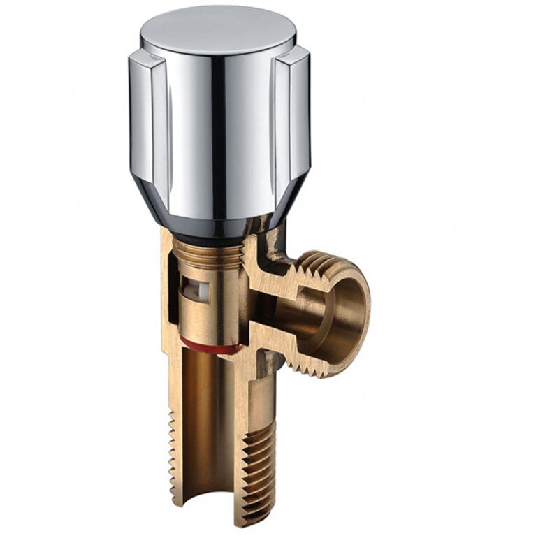 2way/3way Copper Triangle Valve Water Control Valve Bathroom Tap Water Valve and Cold Water Angle Valves