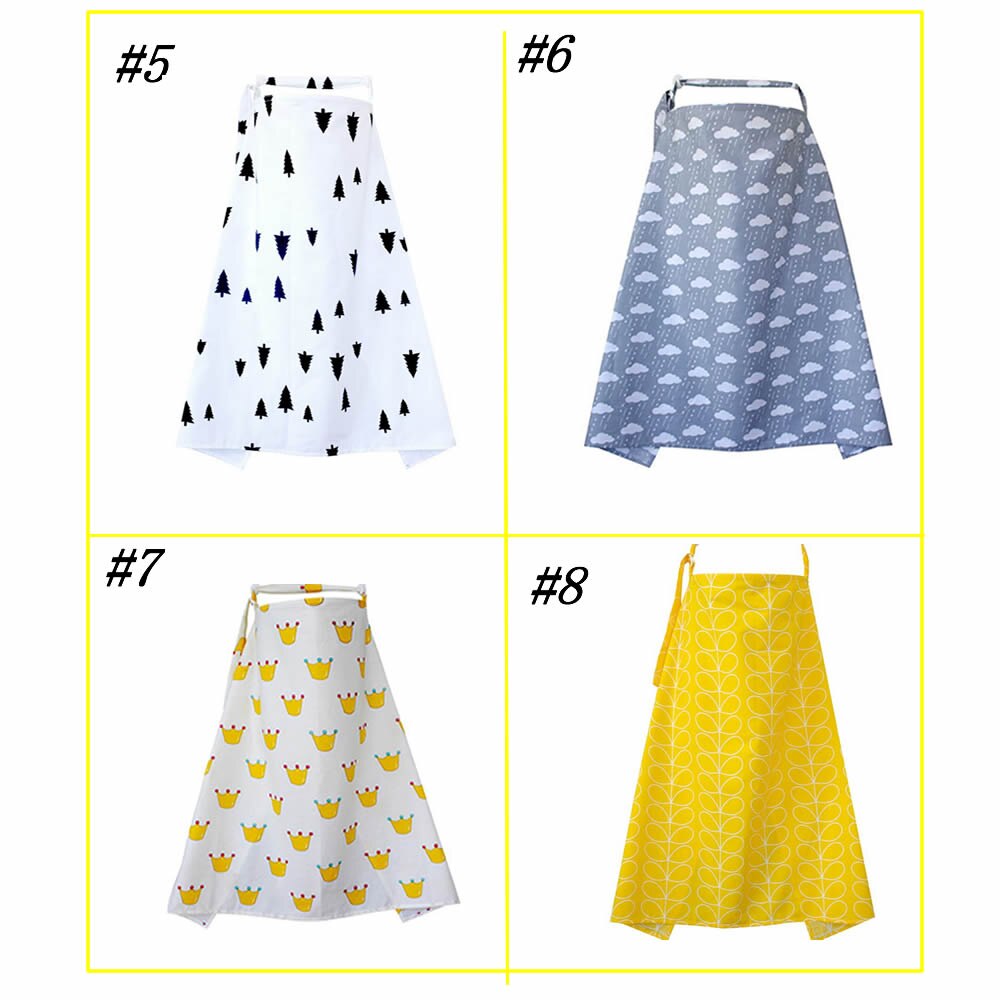 Multifunctionele borstvoedingshoes sjaal baby autostoel luifel hoes rekbare kinderwagen katoenen infinity sjaal voor baby