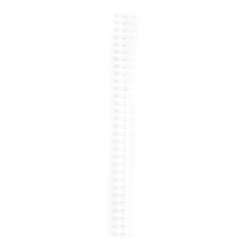 30 Hole Loose-leaf Plastic Binding Ring Spring Spiral Rings for 30 Holes A4 A5 A6 Paper Notebook Stationery Office Supplies: Transparent
