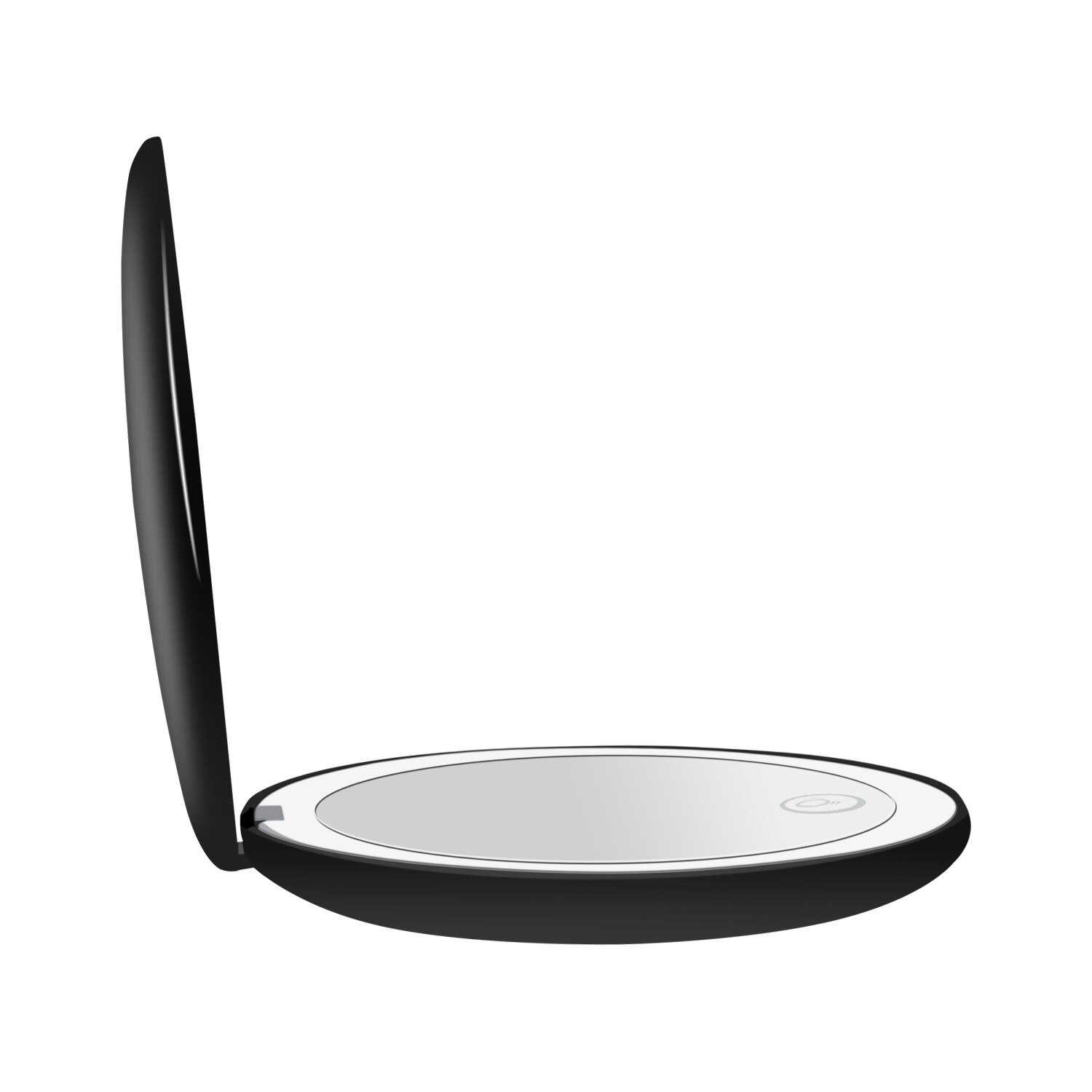 Led Rechargeable Compact Mirror 2-Sided 1x/10x Magnification Compact Travel Makeup Tool Accessories Folding Handheld Mirror