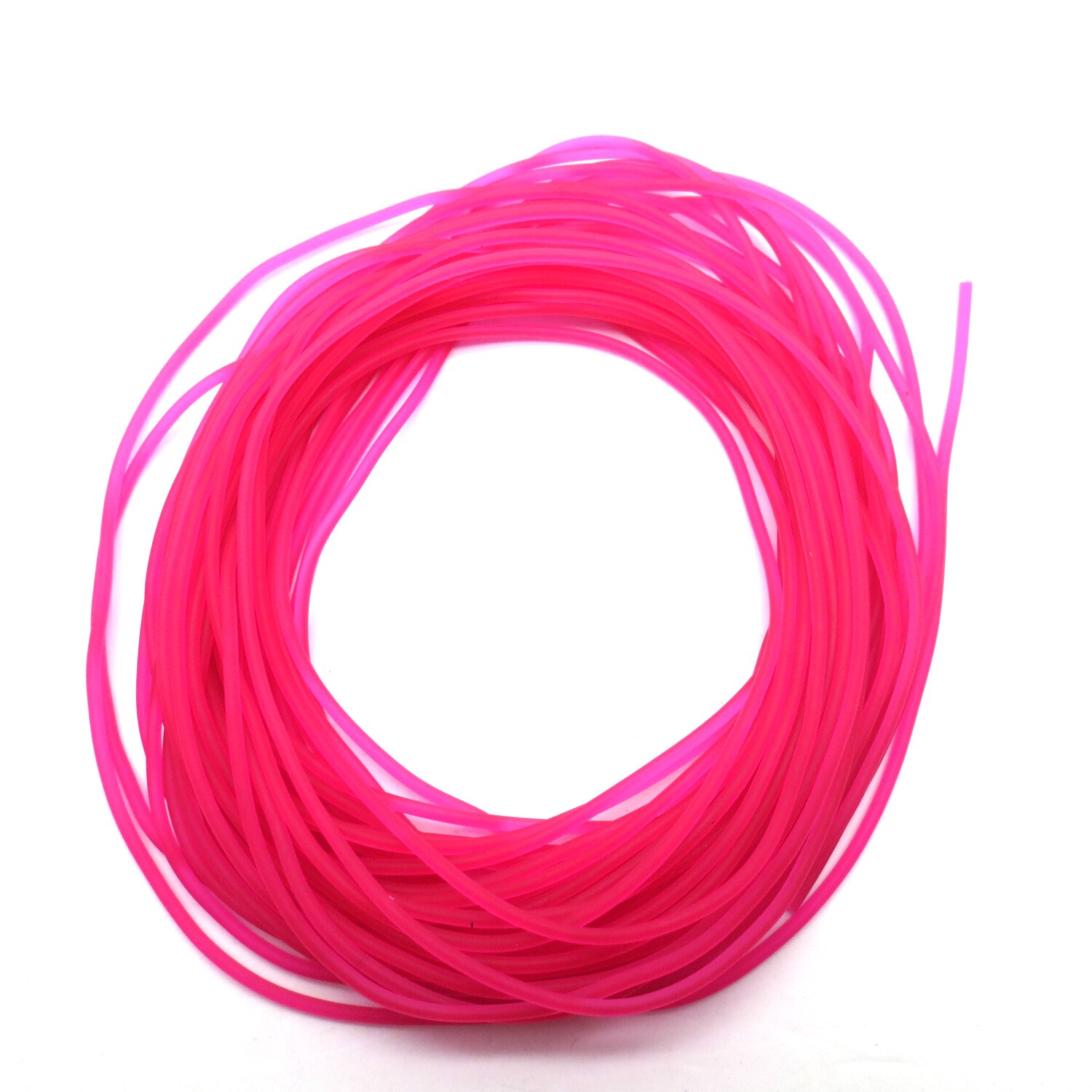 1.6mm rubber solid elastic rubber line 10m rubber line for fishing traditional level round elastic rope tied line fish: Default Title