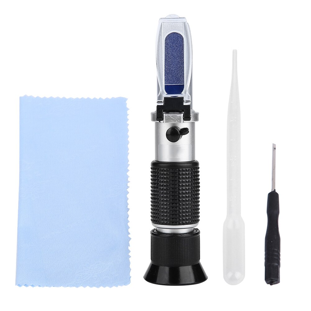 Handheld Automotive Antifreez Refractometer Freezing Point Urea Battery Fluid Glass Water Tester Meter ATC Tool RZ115