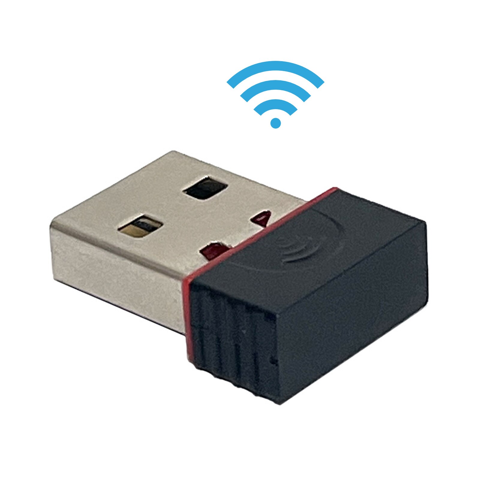 Mini adattatore wi-fi senza driver per pc desktop computer 2.4g scheda di rete usb plug and play ricezione segnale di rete wifi 6