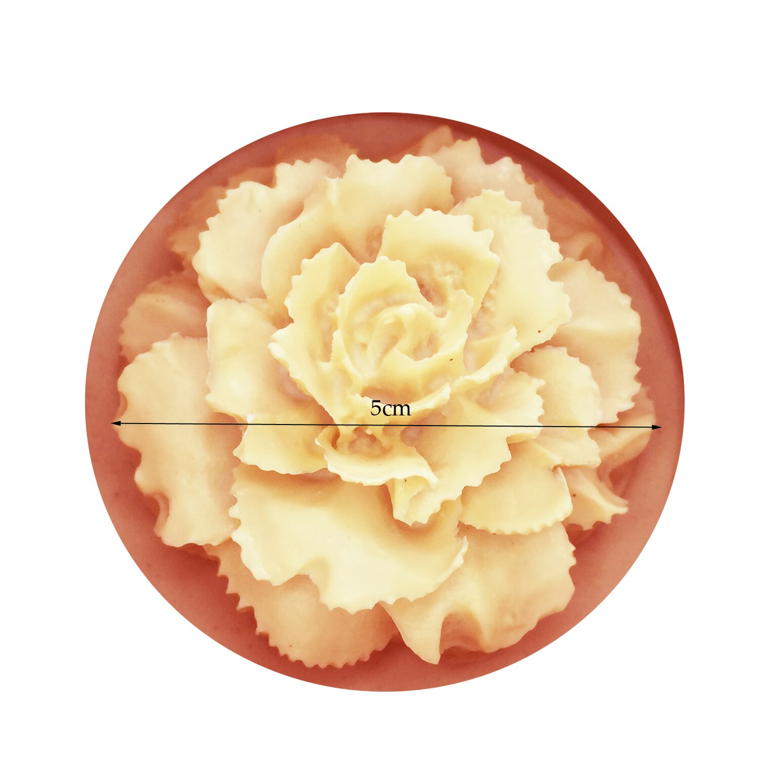 M0443 3D Bloem Anjers Silicone Mold Cake Decoratie Zeep Kaars Klei Fimo Mallen