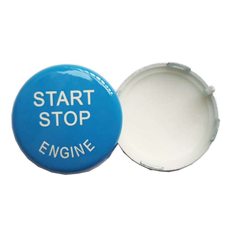 Start stop motorknap udskift cove til bmw  x1 x5 e70 x6 e71 z4 e89 3 5 serie  e90 e91 e60 nøgleindretning ring trim cap cap switch kit