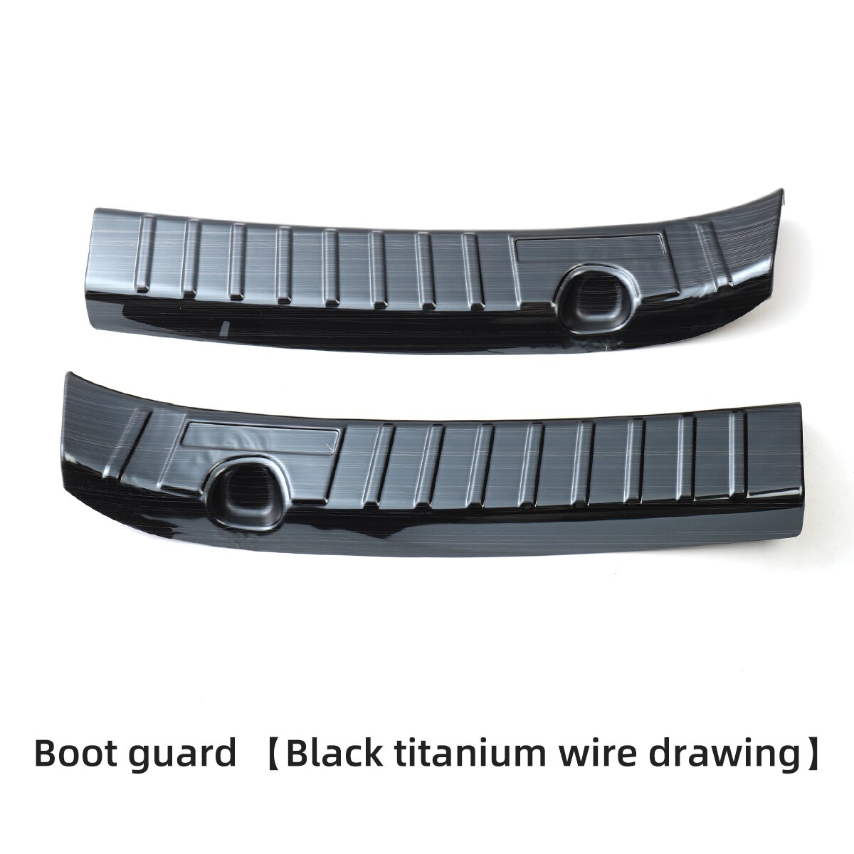 LUCKEASY Stainless steel trunk inner guard for Tes... – Grandado