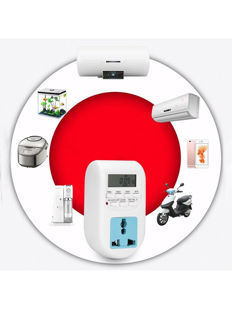 Kebidumei Smart Digitale Timer Energie 220V EU Plug Saving Timer Programmeerbare Elektronische Timer Schakelaar Voor Thuis Enterprise