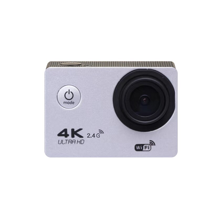 H9/Macchina Fotografica di Azione di H9R Ultra HD 4K WiFi 2.0 Pollici 170D Subacquea Go Pro Impermeabile Casco di Registrazione Video telecamere Sport Cam: H9 Silver