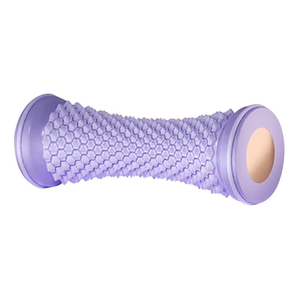 1Pc Voetroller Massager Yoga Fascia Roller Home Fitness Vingerafdrukbord Diepe Spierontspanning Voetmassage Roller: MULTI