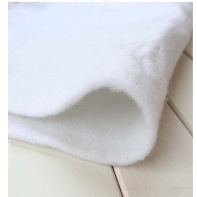 50*50cm bomullspolyester vaddering interlinings enkel ansikte självhäftande klädsel fyllning quiltning batting hantverk stoppning projekt: 280g stoppning
