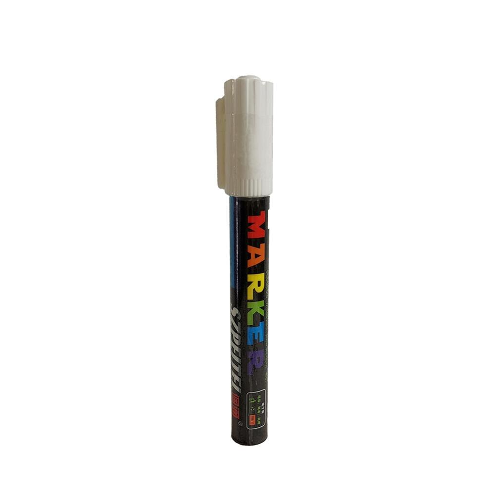 1Pcs Queen Bee Marking Marker Pen Set 8 Color Beekeeping And Bees Tools Queen Bee Mark Plastic Marks Pen Bee Tools: White