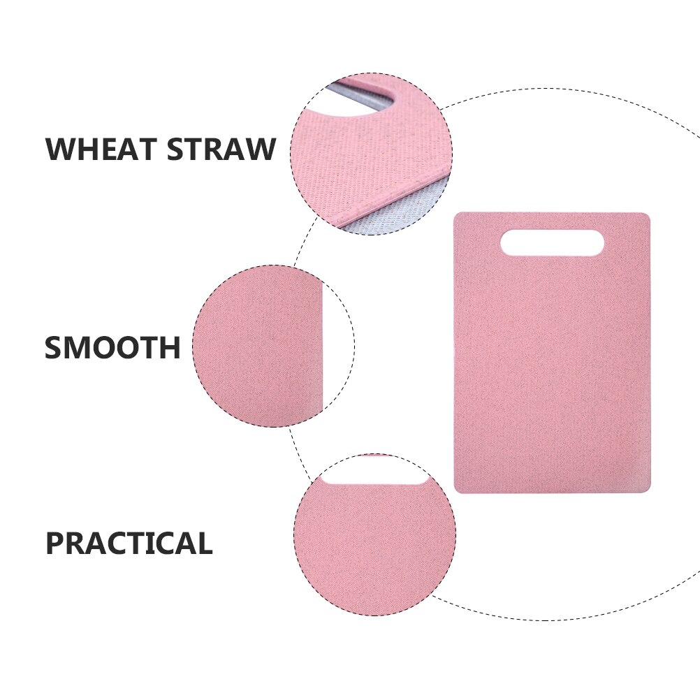Wheat Straw Cutting Board Practical Mincing Board Home Vegetable Chopping Board