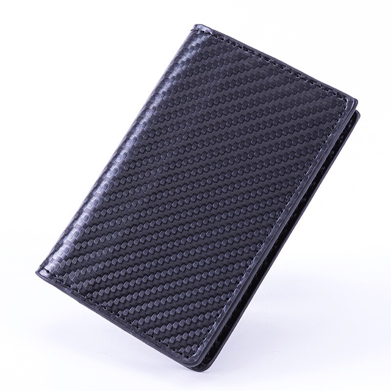 Card Holder Men's PU Cardholder ID Credit Metal Card Case Automatic Card Case Popular for