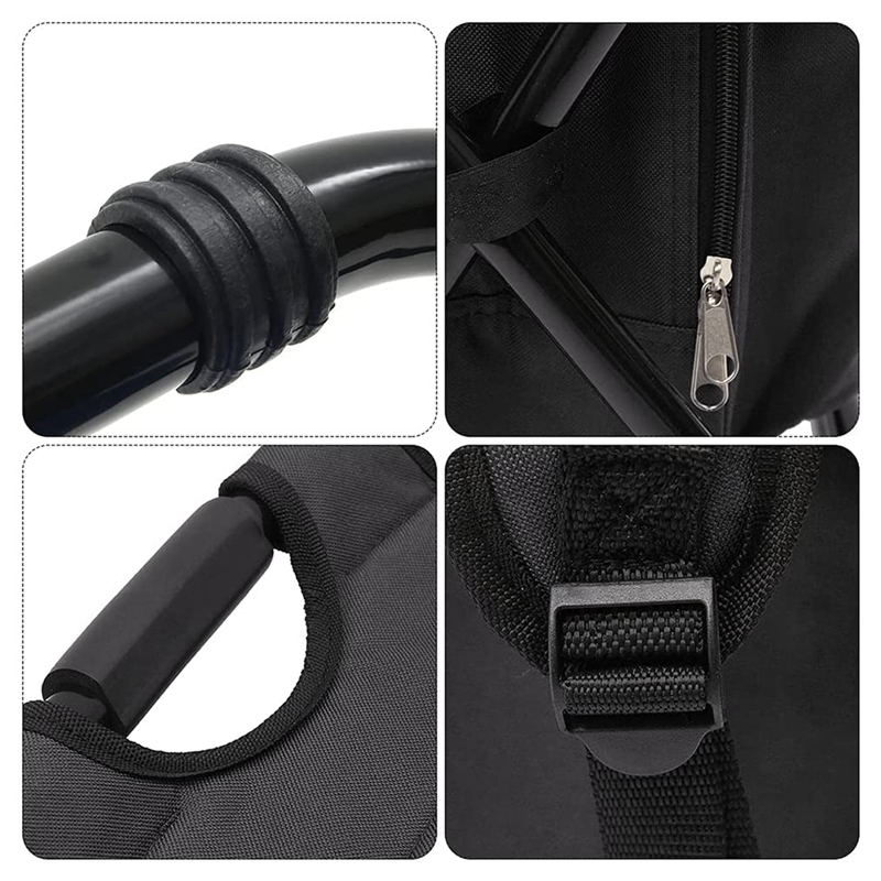 Folding Camping Chair Fishing Tackle Bag with Seat Heavy Duty Backpack Chair Rucksack Seat Bag Fishing Stool