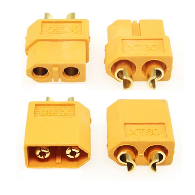2x XT60 Bullet Connectors Pluggen Man & Vrouw Voor Rc Lipo Batterij KL1 Onderdelen & Accessoires Afstandsbediening speelgoed
