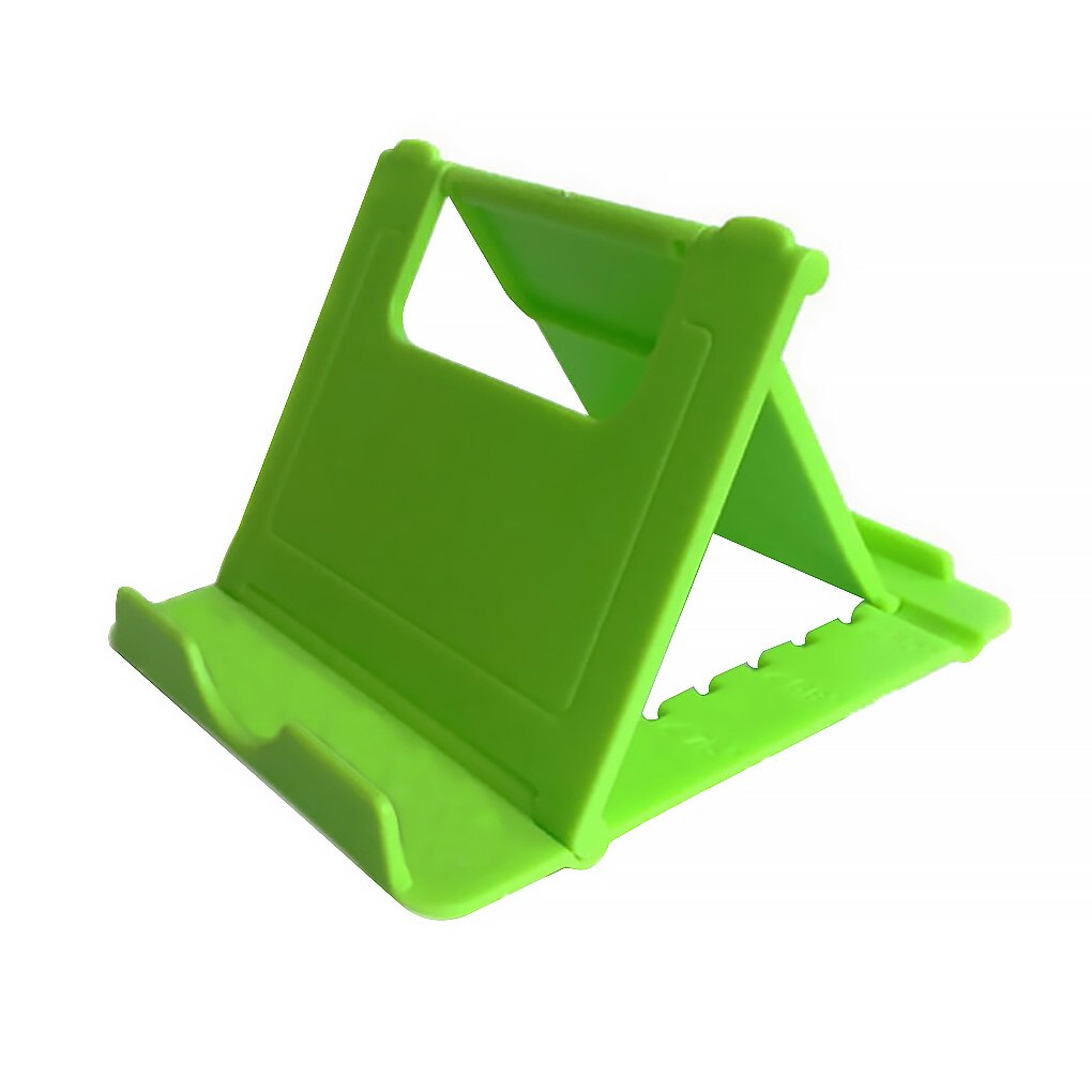 Mobile Phone Bracket Holder Multi-angle Adjustable Portable Phone Lazy Holder Mount Universal Foldable Tablet Desk Phone Stand: Green / 2pcs