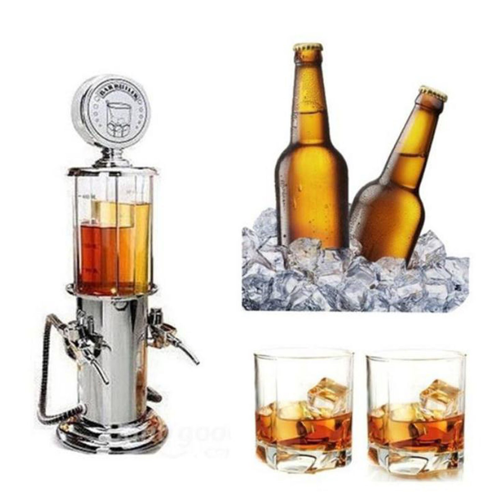 Twee Porties Van 450Ml Drank Bier Alcohol Gun Pomp Bar Familie Bier Drank Water Sap Dispenser Machine Drinkgerei