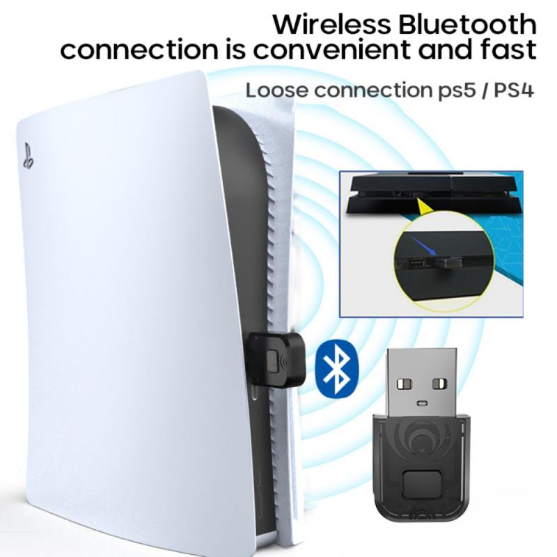Bluetooth Compatible Transmitter Receiver For PS5 PS4 Adapter Transmitter For Switch PC Bluetooth USB Dongle Audio Adapter