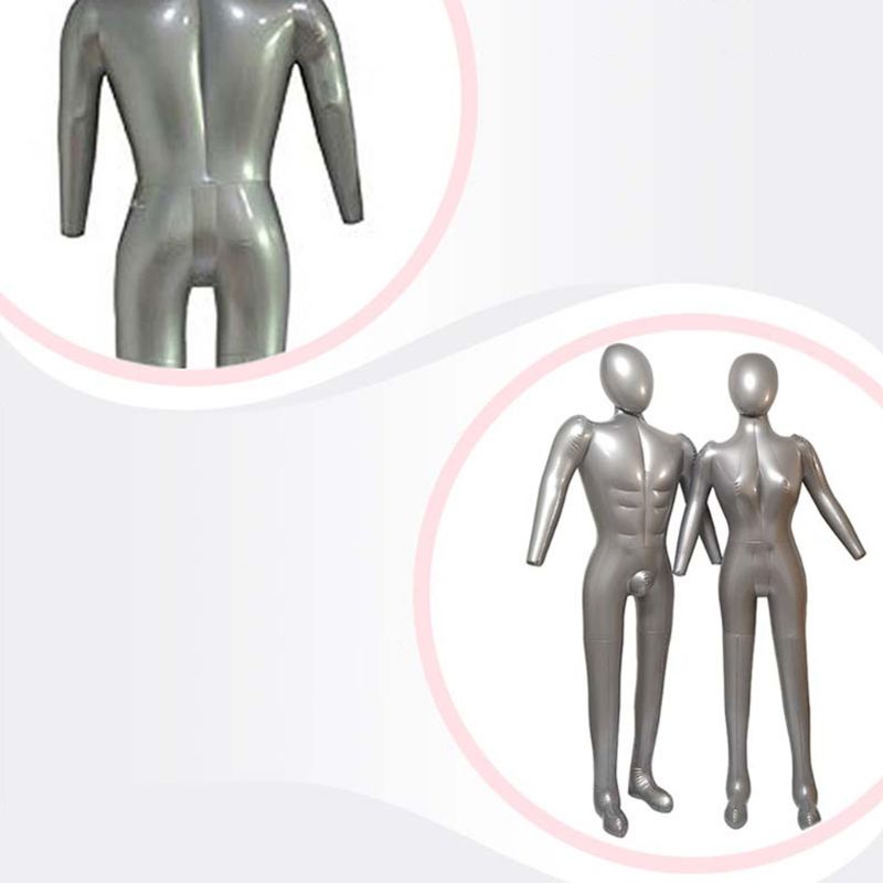 Opblaasbare Mannelijke Full Body Mannequin Vorm Va... Grandado