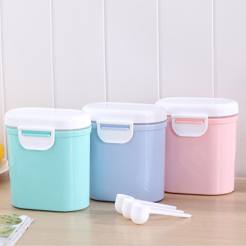 Portable Baby Milk Powder Container Infants Sealed Preservation Formula Food Storage Feeding Organizer PP Box T2148