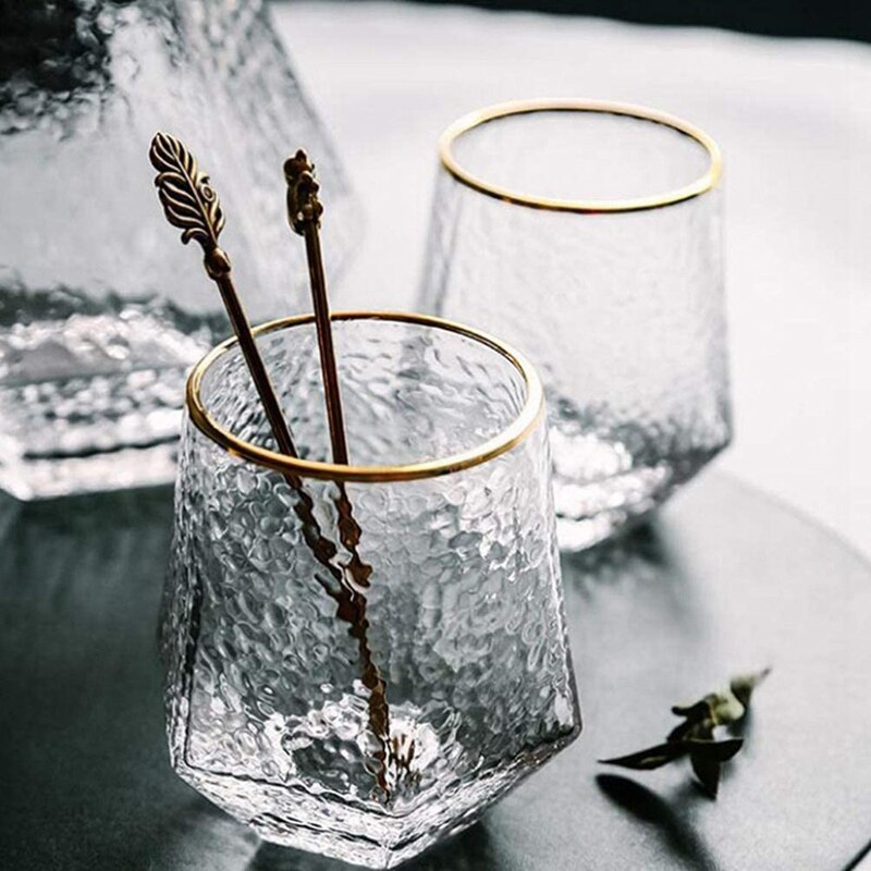 Becher Glas Tasse Wasser Becher Glas Kaffee Becher Isoliert Milch Tasse Für Heimat Sekretariat Phnom Penh Champagner Gläser