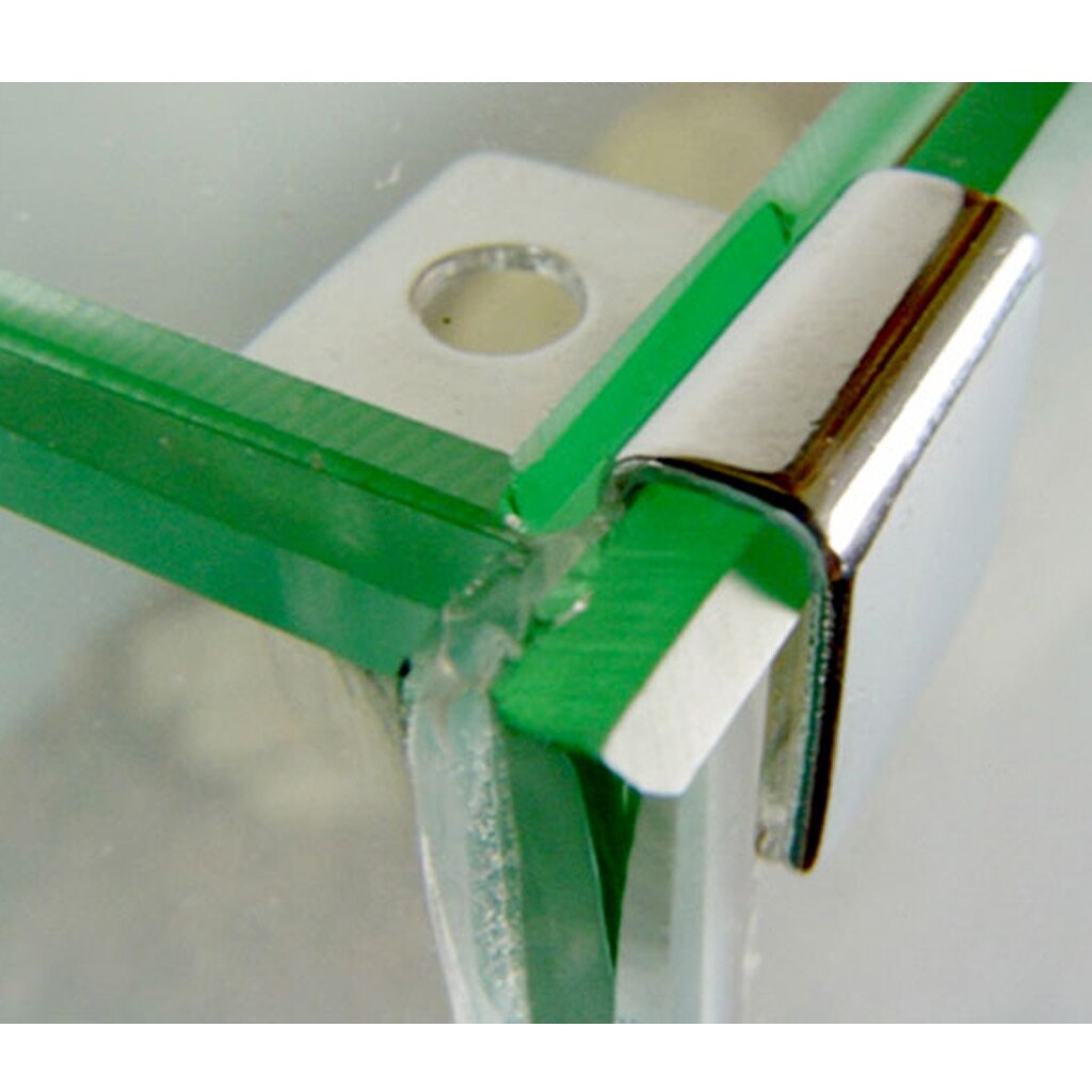 4 stk akvarie glas dæksel støtte akvarium låg dæksel beslag holder rustfrit stål clip støtte 4- pakke  - 5/8/12/19mm