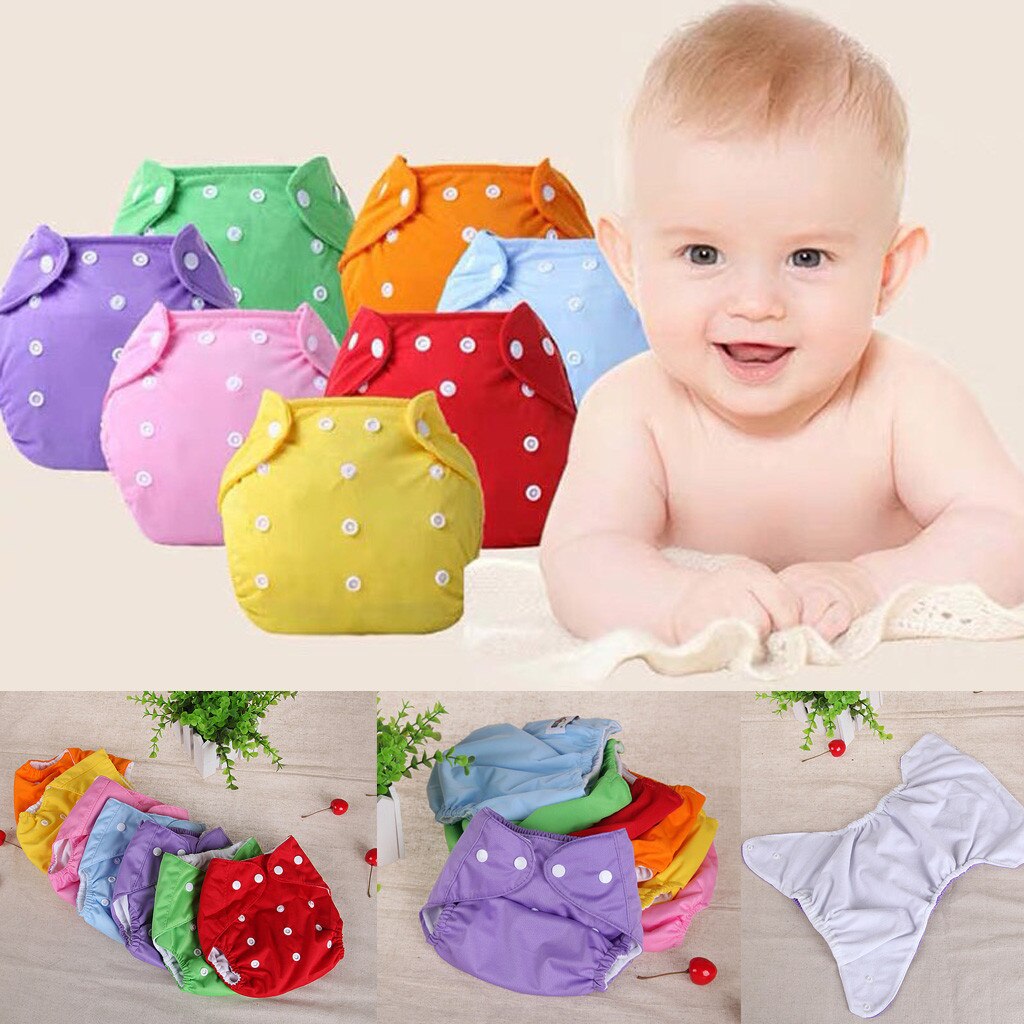 Baby kid Newborn Reusable Nappies Adjustable Diaper Washable Cloth Diaper