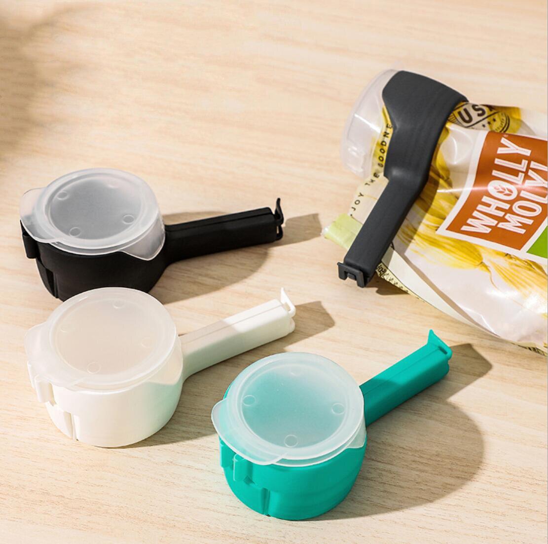Kitchen Food Snacks Storage Sealing Clip Home Portable Travel Packing Lock Bag Sealer Plastic Clips Sealed Bags Accessories