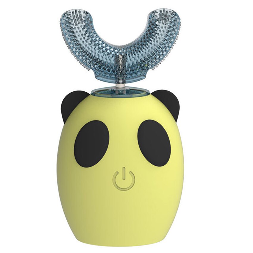 LED Light Teeth Whitening 360 Degree Ultrasonic Electric Toothbrush for Adults, Kids, Rechargeable, 3 Cleaning Modes, Waterproof