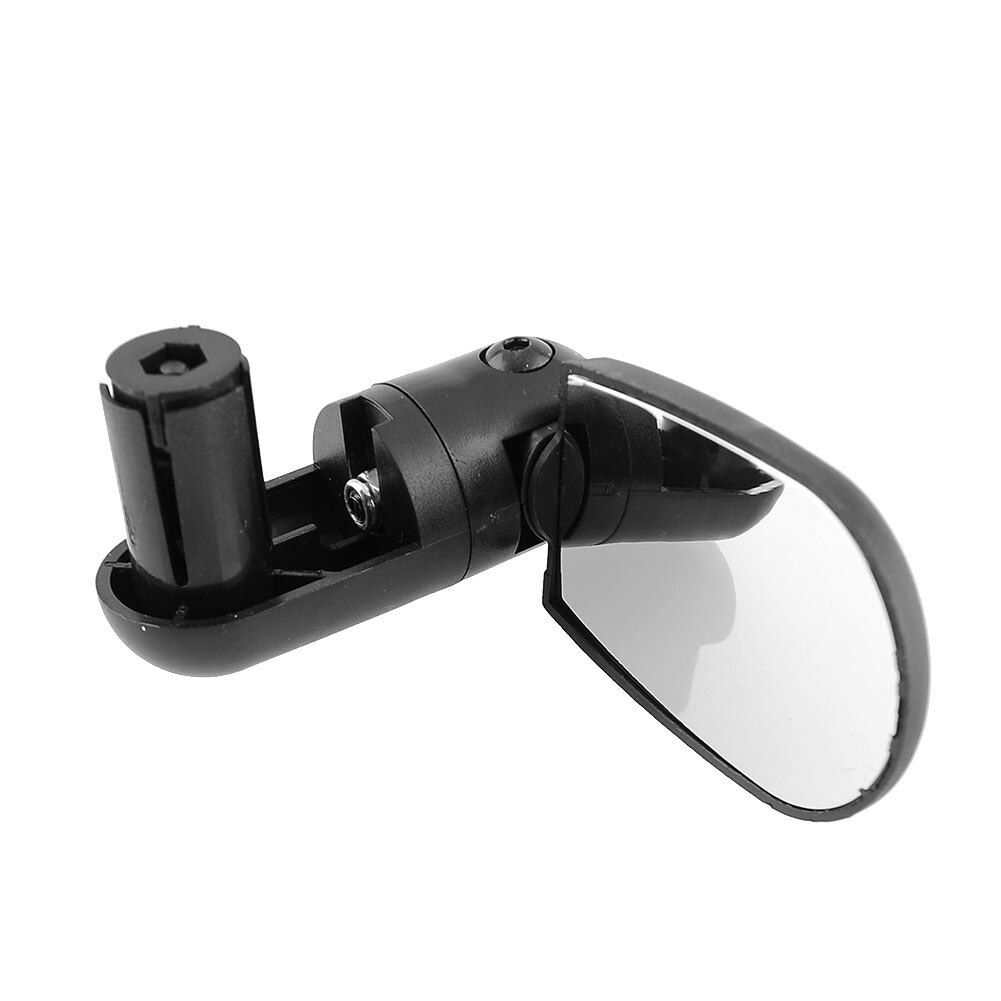 Universal 10 mm Motorrad-Rückspiegel Schwarzer Skelett-Schädel-Handschatten
