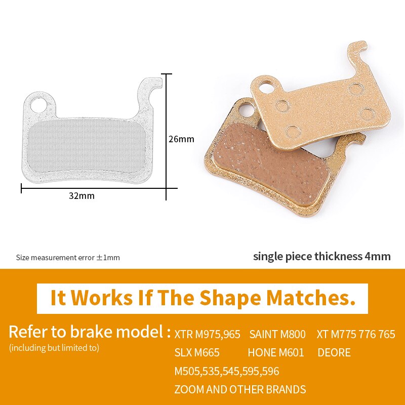 1 para miedziana podstawa klocki hamulcowe robić rowerów Shimano XTR M965 966 święty XT SLX Deore Auriga SRAM zachłanny BB5 BB7 soczysty eliksir Magu: 824